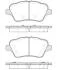 Колодки тормозные дисковые передние Ford B-max 1.0 12-,Ford B-max 1.4 12-,Ford B P1414300