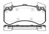 Колодки гальмівні диск. перед. (пр-во Remsa) Audi A4 A5 A6 A7 A8 17> (P15633.00) WOKING P1563300