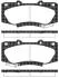 Колодки тормозные дисковые Toyota Hilux 08&gt;15 / перед (P15683.04) WOKING P1568304 (фото 1)