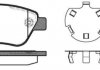 Комплект гальмівних колодок, дискове гальмо P9583.30