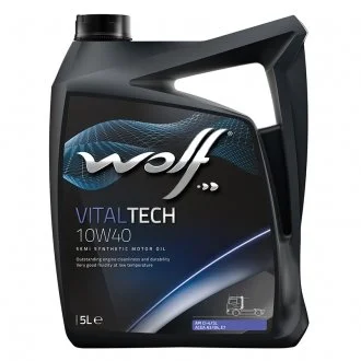 VITALTECH 10W40 5Lx4 ACEA: A3/B4-12 ▪ ACEA: E7-16 ▪ ALLISON : C4 ▪ API: CI-4/SL ▪ CATERPILLAR: ECF-1a ▪ CATERPILLAR: ECF-2 ▪ CUMMINS: CES 20076 ▪ CUMMINS: CES 20077 ▪ CUMMINS: CES 20078 ▪ DETROIT DIESEL: 93K215 ▪ DEUTZ: Approval DQC-III-10 ▪ DEUTZ: A Wolf 8300912
