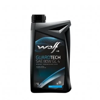 GUARDTECH SAE 80W GL 4 1Lx12 ▪ API GL-4 ▪ MIL MIL-L-2105 Wolf 8303104