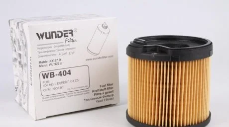 Фильтр топливный Wunder WB 404