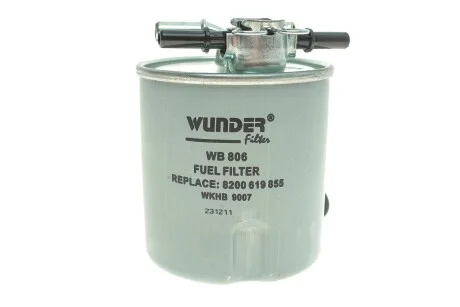 Фільтр паливний Wunder WB 806