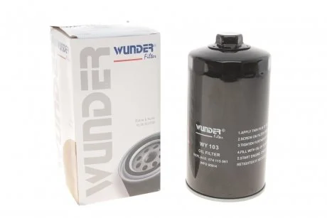 Фільтр масляний Wunder WY 103