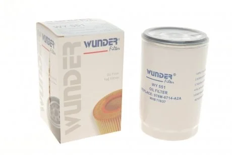 Фільтр масляний Wunder WY 551