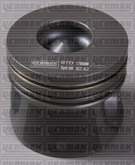 Поршень с кольцами і пальцем (размер отв. 82.50/STD) FORD Focus 1.8DI/TDDi -05 Yenmak 31-03465-000 (фото 1)