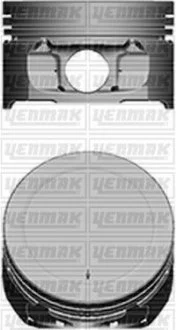 Поршень с кольцами і пальцем (размер отв. 78.5 / STD) Berlingo 1.6 (4цл.) (TU5JP4, NFU, NFX Euro 3) Yenmak 31-04101-000