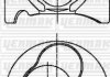 Поршень с кольцами і пальцем (3-й / 4-й цил !!!) (размер отв. 79.51 / STD) VW, AUDI, SKODA 1,9TDI (1Z) Yenmak 31-04306-000 (фото 1)