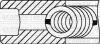 YENMAK Комплект поршневих кілець CITROEN SCUDO 1.6 JTD (75/STD) (3/1.95/2.5) 91-09168-000