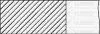 Комплект поршневих кілець OPEL ASTRA F 1.8 (82.1/0.5) (1.5/1.5/3) Yenmak 91-09218-050 (фото 1)