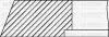 Комплект поршневих кілець (82,51/STD) (1,2/1,2/2,0) AUDI A3/A4/A5/Q3/Q5 1.8-2.0TFSI, SKODA Octavia 1.8-2.0TSI, VW Golf/Polo/Tiguan 1.8-2.0TSI/FSI Yenmak 91-09329-000 (фото 3)