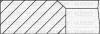 Комплект поршневих кілець (78,10/ +0,50) (1,5/1,5/3,0) OPEL Astra F, Corsa, Combo 1,4 Yenmak 91-09808-050 (фото 1)