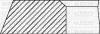 Комплект поршневих кілець FORD Transit 2.4Di 00- (89.9/STD) (2.5/2/3) Yenmak 91-09966-000 (фото 2)