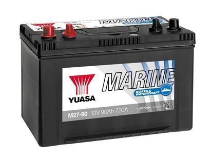 12V 90Ah Marine Battery (1) YUASA M27-90S