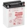 МОТО 12V 12,6Ah YuMicron Battery (сухозаряженный) Пусковой ток 150 (EN) Габариты 134х80х160 полярность +/- электролит в комплекте YUASA YB12A-B