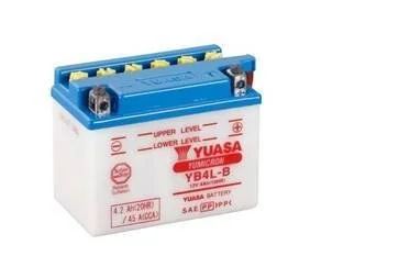 МОТО 12V 4,2Ah YuMicron Battery (сухозаряженный) Пусковой ток 45 (EN) Габариты 121х71х93 YUASA YB4L-B