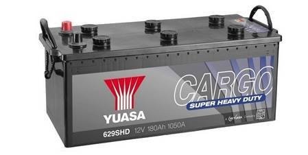12V 220Ah Cargo Super Heavy Duty Battery заміна для 625SHD!!! Пусковий струм 1150 (EN) Габарити 513х272х242
Для вантажного транспорту YUASA YBX1632
