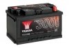 12V 71Ah SMF Battery (0) Пусковий струм 680 (EN) Габарити 278х175х175 YUASA YBX3100 (фото 1)