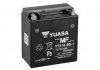 МОТО 12V 14,7Ah MF VRLA Battery (сузазаряженный) Пусковой ток 230 (EN) Габариты 150х87х161. Полярность +/- YUASA YTX16-BS-1 (фото 1)