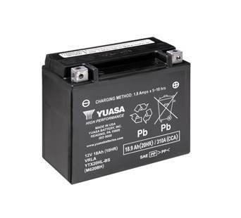 МОТО 12V 18,9Ah High Performance MF VRLA Battery AGM (сухозаряженный) Пусковой ток 310 (EN) Габариты 175х87х155. Полярность: -/+
Необслуживаемый аккумулятор. Комплектуется упаковкой электролита. Специальный компонент в составе YUASA YTX20HL-BS