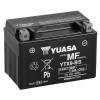 МОТО 12V 8Ah MF VRLA Battery (сухозаряженный) Пусковой ток 135 (EN) Габариты 152х87х107. Полярность +/- YUASA YTX9-BS (фото 1)