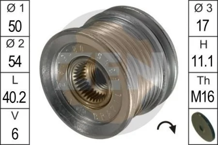 Механизм свободного хода генератора ZEN ZN5395