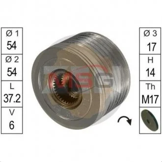 Механизм свободного хода генератора ZEN ZN5440