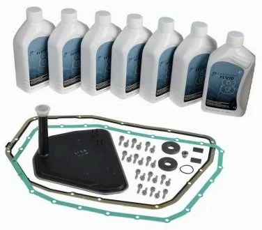 Комплект для заміни олії LIFEGUARDFLUID 6 (7х1л+сервісний к-т) АКПП 6HP19A ZF 1071.298.027 (фото 1)