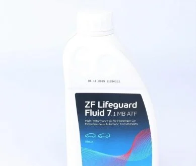 Олія Lifeguard Fluid 7.1 MB ATF для 5-ти ступінчастих АКПП ZF 5961.307.351