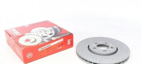 Диск гальмівний ZIMMERMANN 100.1247.52 (фото 1)