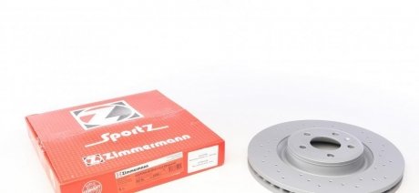 Гальмівні диски Coat Z Sport ZIMMERMANN 100335652 (фото 1)