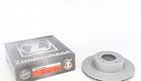 Гальмівний диск передній BMW E87 118d-120i, E90 318d-320i (292x22) ZIMMERMANN 150.3424.20