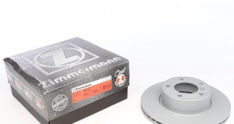 Тормозной диск передний BMW E90 316d-325i (300x24) ZIMMERMANN 150.3427.20 (фото 1)