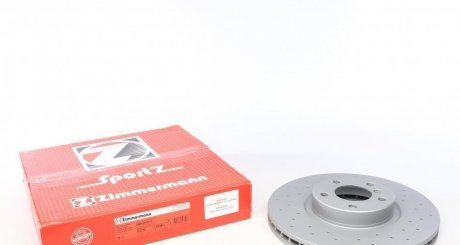 Гальмівний диск перед вент BMW X5 (E70) 30si-48i/X ZIMMERMANN 150344852 (фото 1)