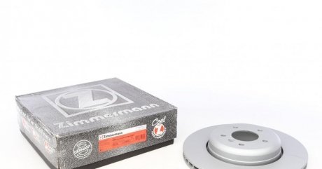Тормозной диск задний вент. BMW E60 535d-550i (345x24) ZIMMERMANN 150.3461.20 (фото 1)