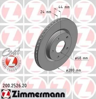 Тормозные диски ZIMMERMANN 200252620