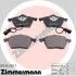 Тормозные колодки дисковые ZIMMERMANN 206762001 (фото 1)