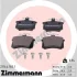 К-кт зад гальм колодок Audi 80/100/A4 -97/Fiat Cro ZIMMERMANN 211441651 (фото 2)