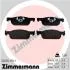 Колодки тормозные ZIMMERMANN 22525.170.1 (фото 1)