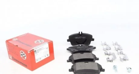 Тормозные колодки перед Mercedes W203 18-20K/20-2, ZIMMERMANN 231441951