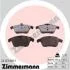 Колодки тормозные дисковые ZIMMERMANN 24123.900.1 (фото 1)