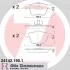 Передні Ford Mondeo с 2007, S-Max, Volvo S80, V70 ZIMMERMANN 241421901 (фото 1)