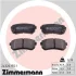 Тормозные колодки дисковые ZIMMERMANN 243201551 (фото 5)