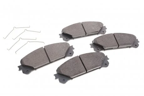 Гальмівні колодки передні LEXUS RX 350-450h, NZ 2 ZIMMERMANN 244521752