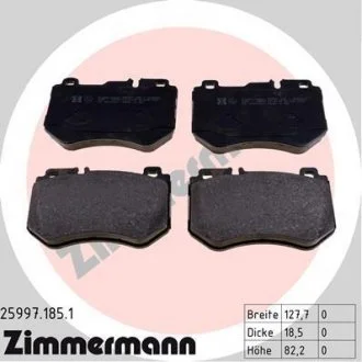 Гальмівні колодки ZIMMERMANN 259971851