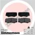 Тормозные колодки дисковые ZIMMERMANN 297841801 (фото 2)