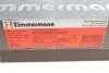 Тормозной диск предвентил Mitsubishi Lancer 9 20 ZIMMERMANN 380217020 (фото 6)