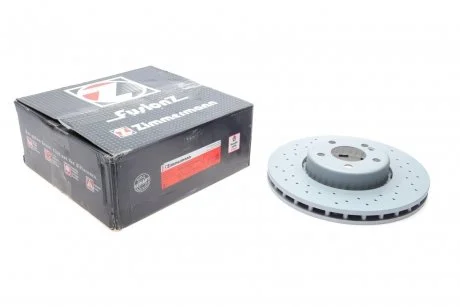 Диск тормозной передний Formula S disc ZIMMERMANN 400551830
