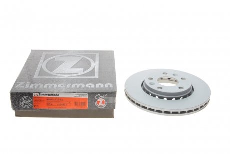Тормозной диск передний Renault Duster, Fluence, Megane, Scenic (280x24) ZIMMERMANN 470.2433.20 (фото 1)